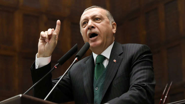أردوغان يصب جام غضبه على الولايات المتحدة!