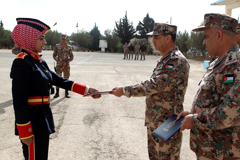تخريج عددٍ من الدورات في قيادة موسيقات القوات المسلحة الأردنية.