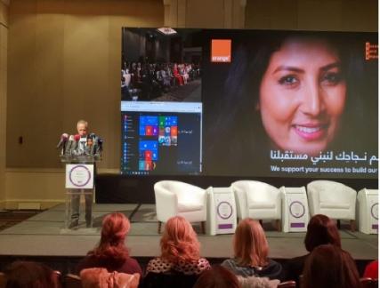 Orange الأردن راعي الاتصالات الرسمي لمؤتمر «نساء على خطوط المواجهة »