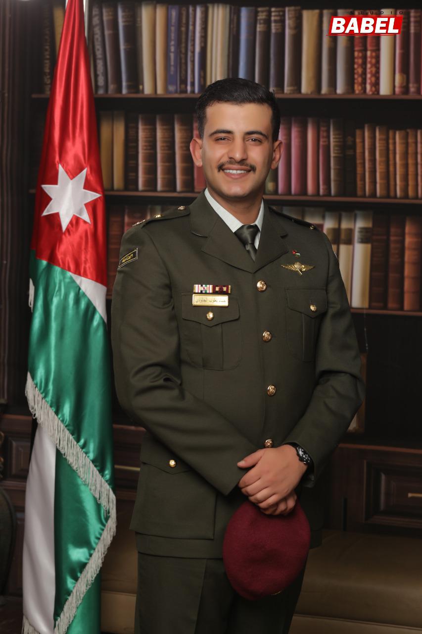 حسام الجالودي مبارك  رتبة الملازم