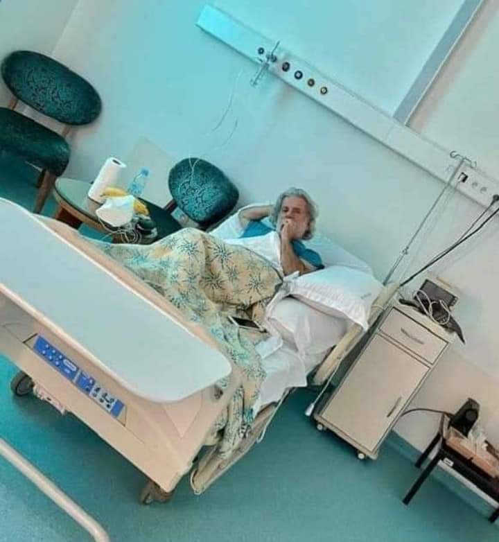 مارسيل خليفة يرقد بمستشفى بمدينة الرباط قائلا  إسمي يسبقني و  شكرا  على حبكم وتعاملكم .