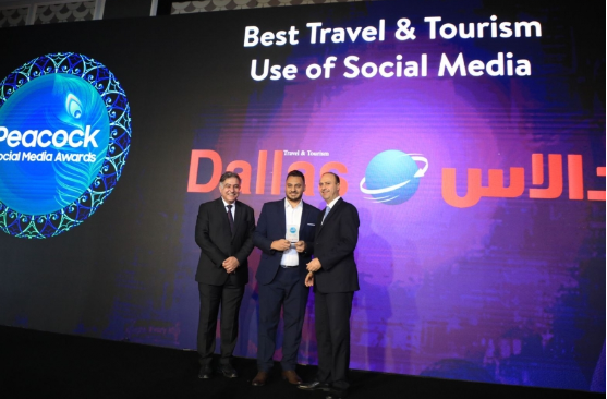 دالاس للسياحة تفوز بجائزة افضل تسويق و ترويج اعلاني على شبكات التواصل الاجتماعي في المنتدى العالمي