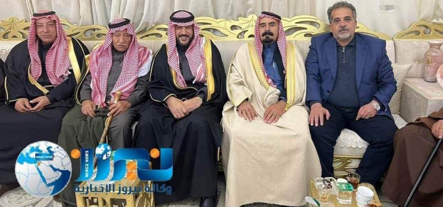 الشيخ عبدالكريم الحويان يترأس جاهة عشائرية  لأخذ عطوة من عشيرة السواعير ... صور