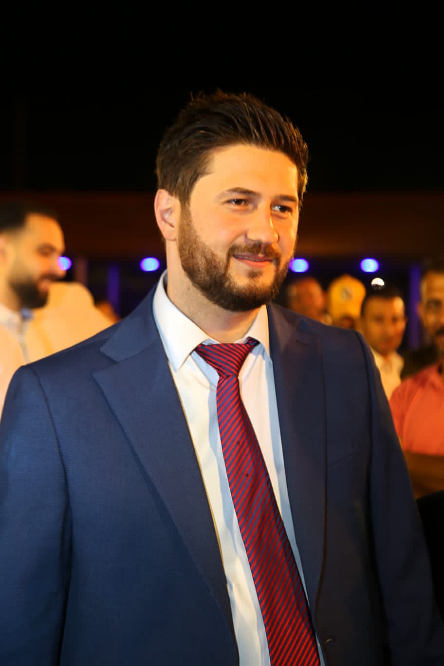 الصحفي ليث الفراية يهنئ رجل الأعمال زياد البغال بمناسبة زفاف نجله ياسين