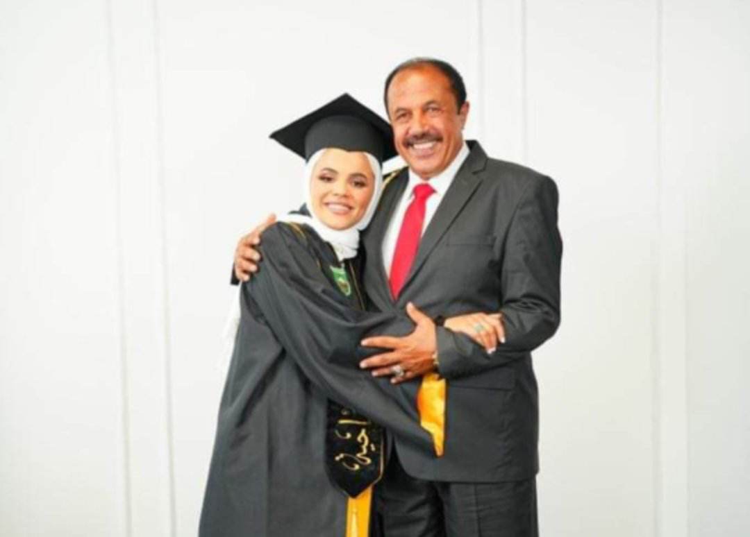 الجبور يهنئ العميد المتقاعد الدكتور عوض الخرابشة  بحصول ابنته على درجة البكالوريوس