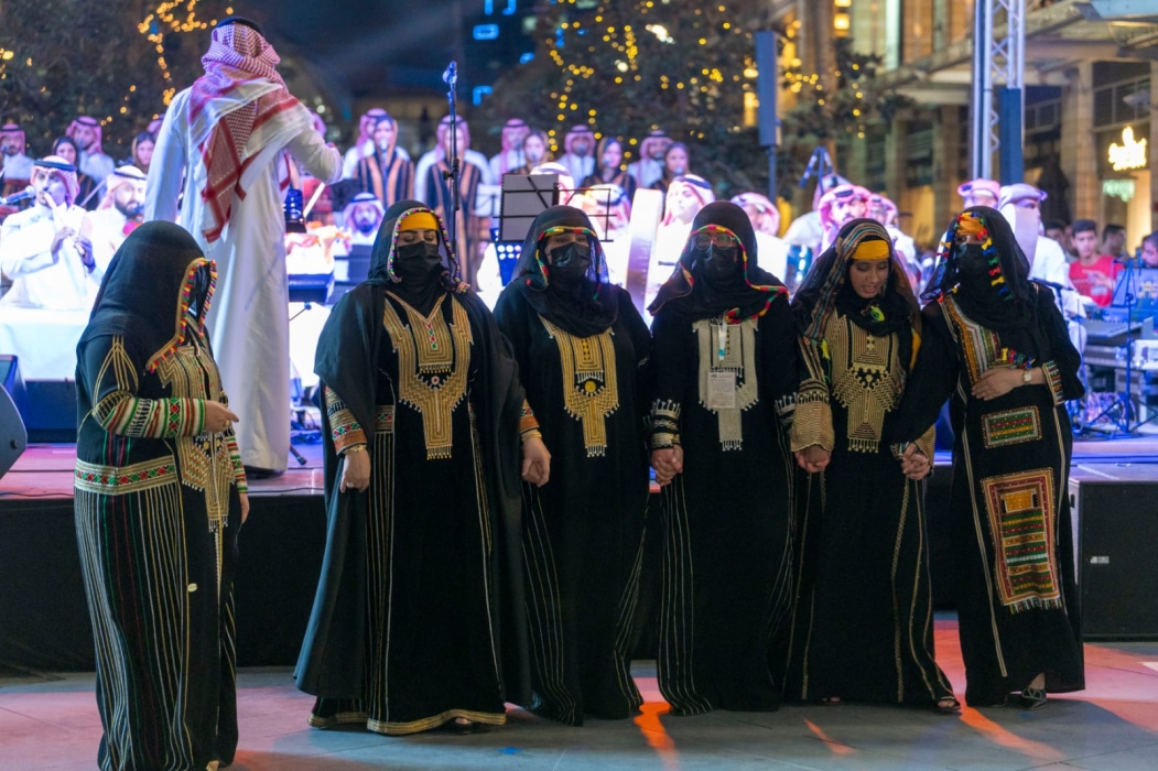 الأوركسترا والكورال الوطني السعودي تطرب جمهور مهرجان جرش