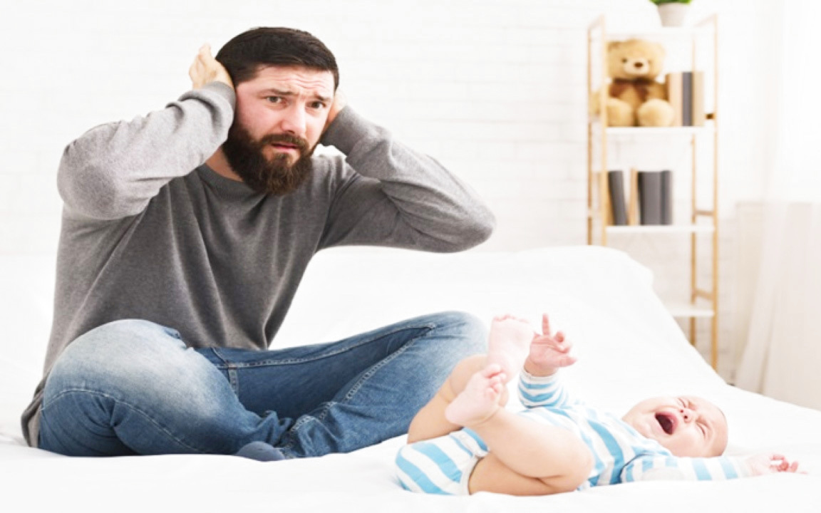 الآباء الجدد يعانون من اكتئاب ما بعد الولادة