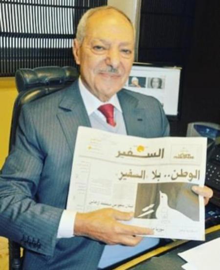وفاة الصحافي طلال سلمان مؤسس جريدة السفير اللبنانية