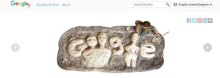 جوجل تحتفي بتماثيل عين غزال الأثرية
