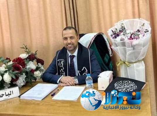 الجبور يهنئ احمد مرزوق الحمود الشرعه بحصوله على شهادة الدكتوراه من جامعة اليرموك