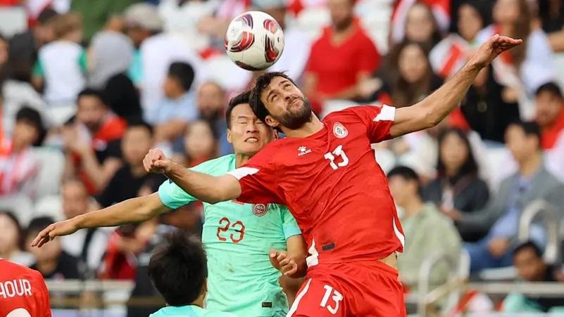 كأس آسيا.. منتخب لبنان يتعادل مع الصين