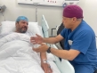 الجبور يهنئ الزميل الإعلامي محمد الوكيل بنجاح العملية الجراحية