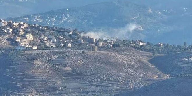 العدو الإسرائيلي يواصل اعتداءاته على المناطق الحدودية في الجنوب اللبناني
