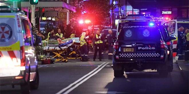 مقتل 5 أشخاص في حادث طعن بمدينة سيدني الأسترالية