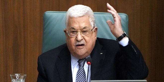 عباس: على المجتمع الدولي وقف العدوان الإسرائيلي على قطاع غزة