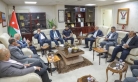 رئيس الجامعة الهاشمية يستقبل المجلس الأمني في محافظة الزرقاء
