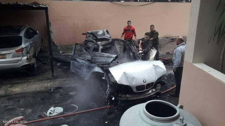 إصابة فلسطيني بانفجار سيارة في صيدا جنوبي لبنان