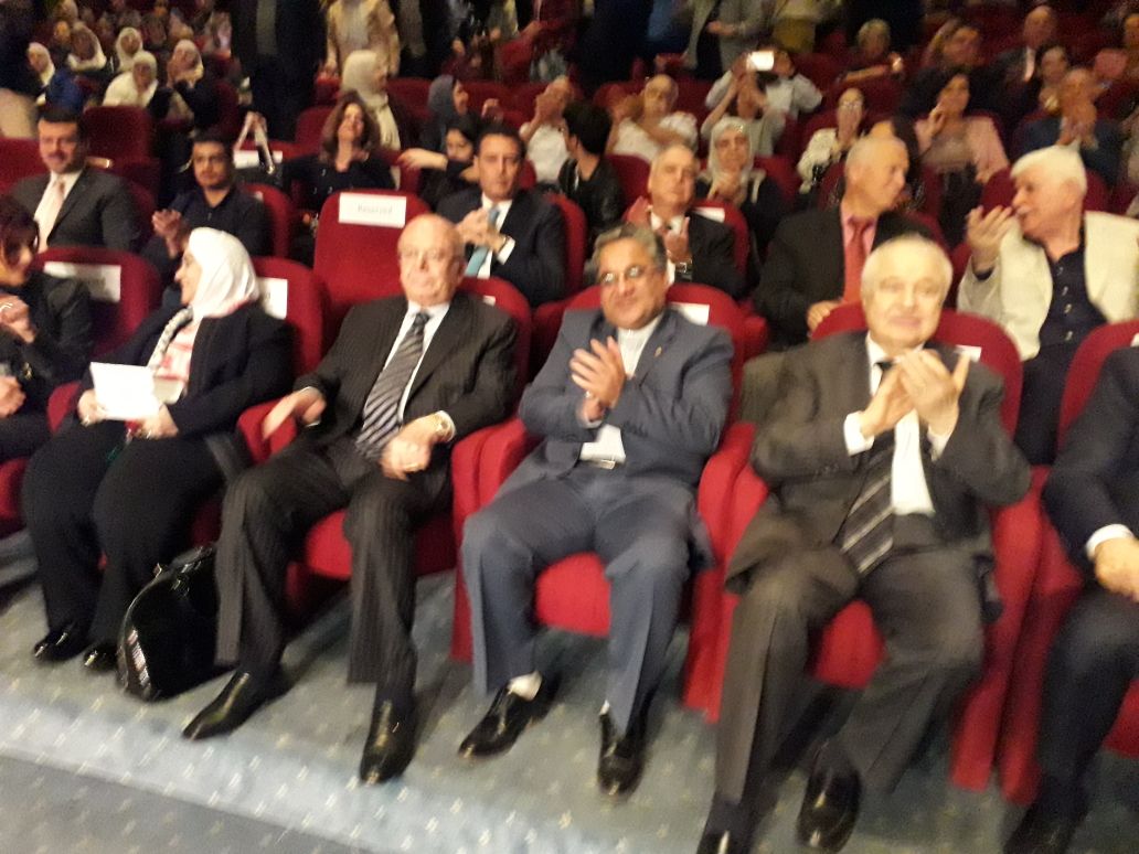 العين الدكتور أبو غزاله يرعى حفل أوبريت الوحدة العربية.