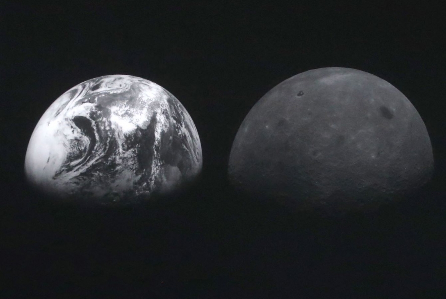 أول مسبار قمري كوري جنوبي ينقل صوراً عن الأرض والقمر