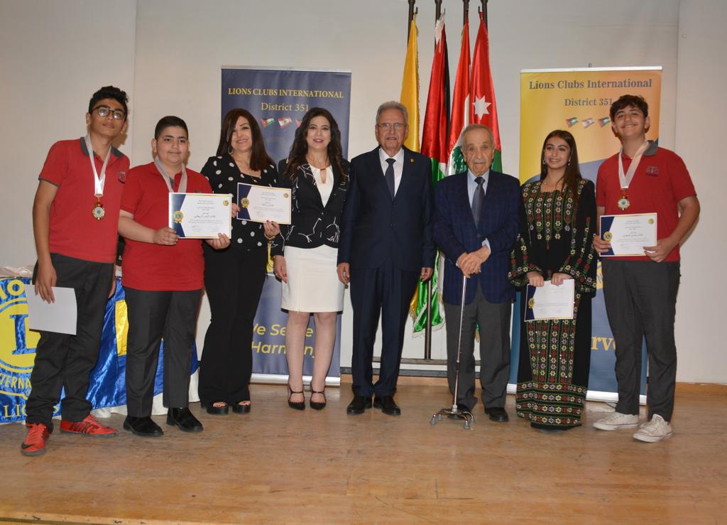  جمعية أندية الليونز   في الأردن تنظم مسابقة إلقاء الشعر العربي