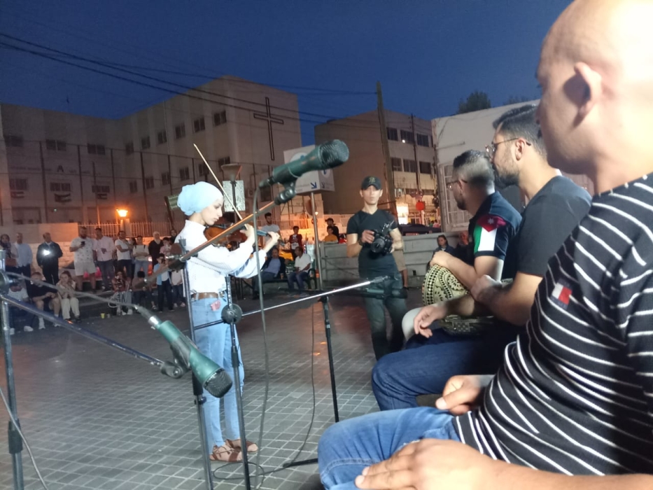 أمانة عمان تنظم أمسية فنية في الرينبو ضمن موسيقى الشارع