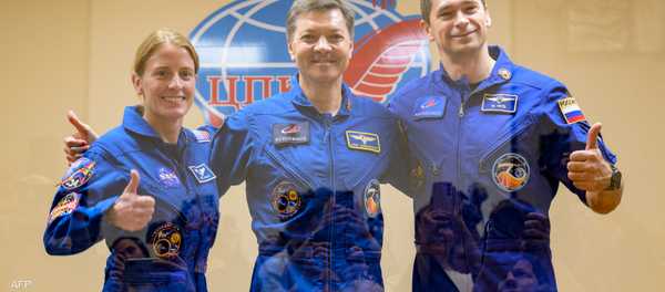 بينهم أميركية.. 3 رواد فضاء يصلون إلى محطة الفضاء الدولية