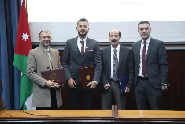 اليرموك تحقق المركز الثاني بجائزة البحث العلمي لطلبة الجامعات الأردنية