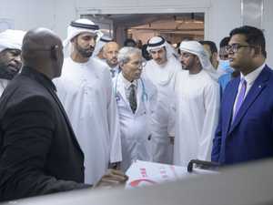 افتتاح مستشفى الإمارات الميداني بتشاد لدعم لاجئي السودان