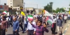 مظاهرات في إيران للتنديد بجرائم العدو الإسرائيلي بحق الشعب الفلسطيني