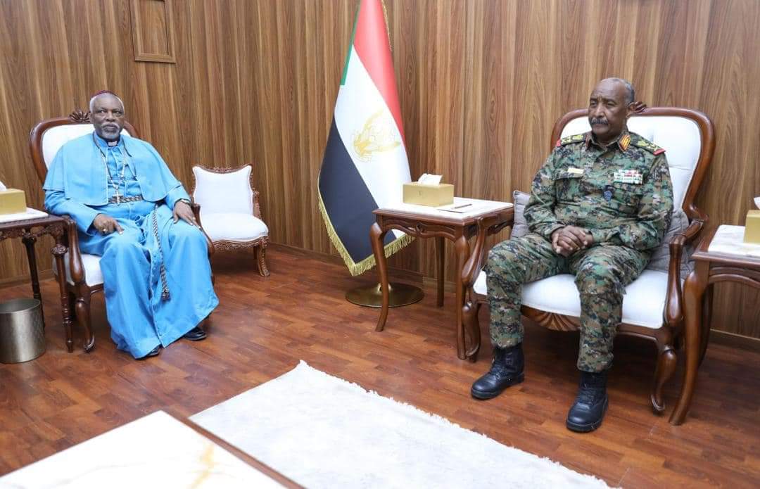 برهان  يطلع مجلس الكنائس العالمي على جهود الحكومة لإحلال السلام في السودان