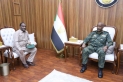 رئيس مجلس السيادة الإنتقالي القائد العام للقوات المسلحة السودانية يلتقي والي سنار المكلف