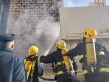 الدفاع المدني يسيطر على حريق شب في توسعة قيد الإنشاء لأحد المجمعات في الشميساني ...فيديو